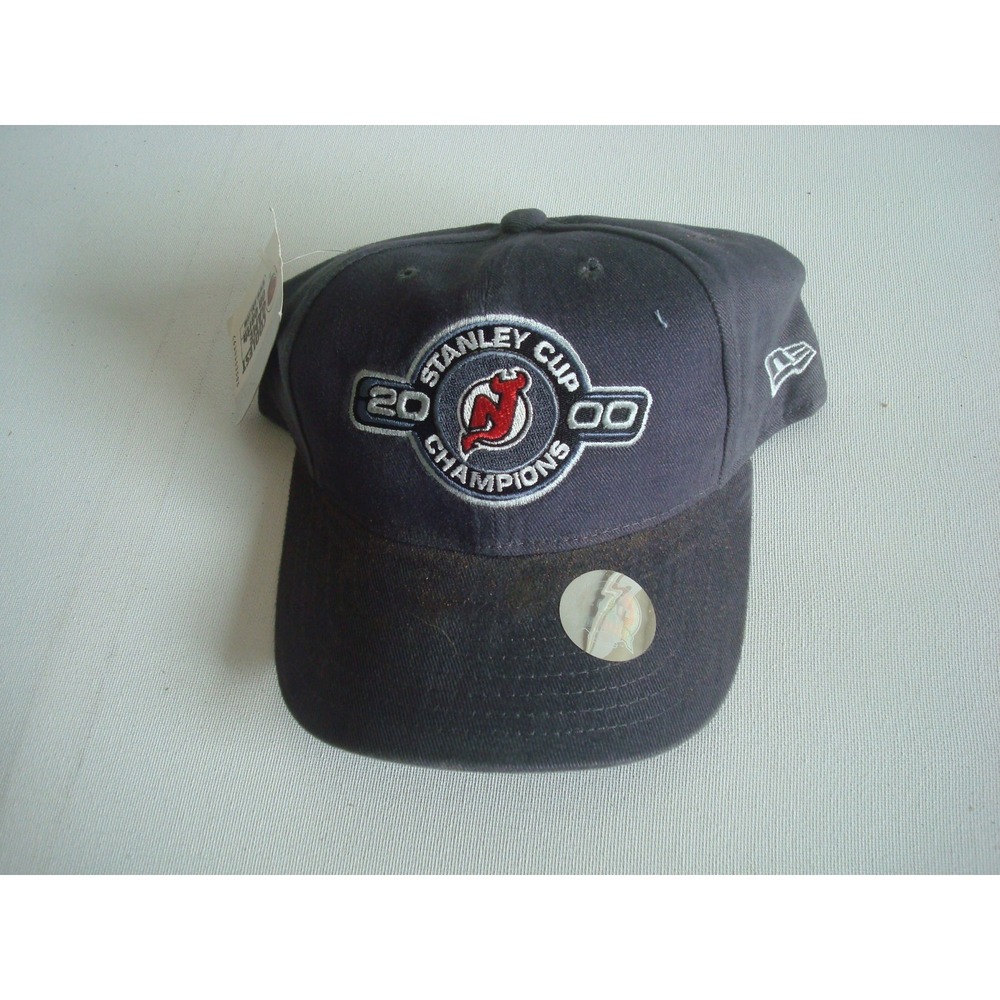 NEW‎ JERSEY DEVILS 2000 CHAMPS NEW ERA     HAT CAP 00S Y2K VINTAGE M5